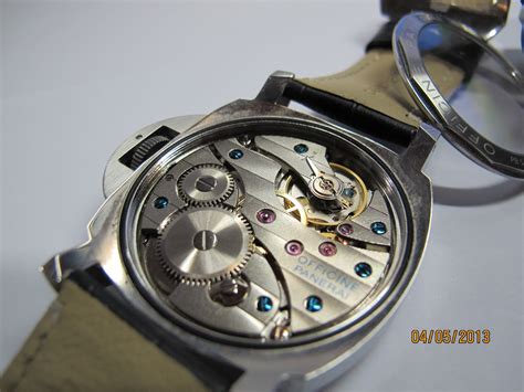 panerai open case back|More.